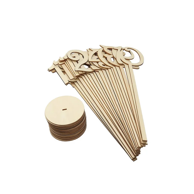 2020 New Fashion Vertical Wooden Number Table Card For Wedding Table Decoration,Wooden Table Numbers,Table Number Wood