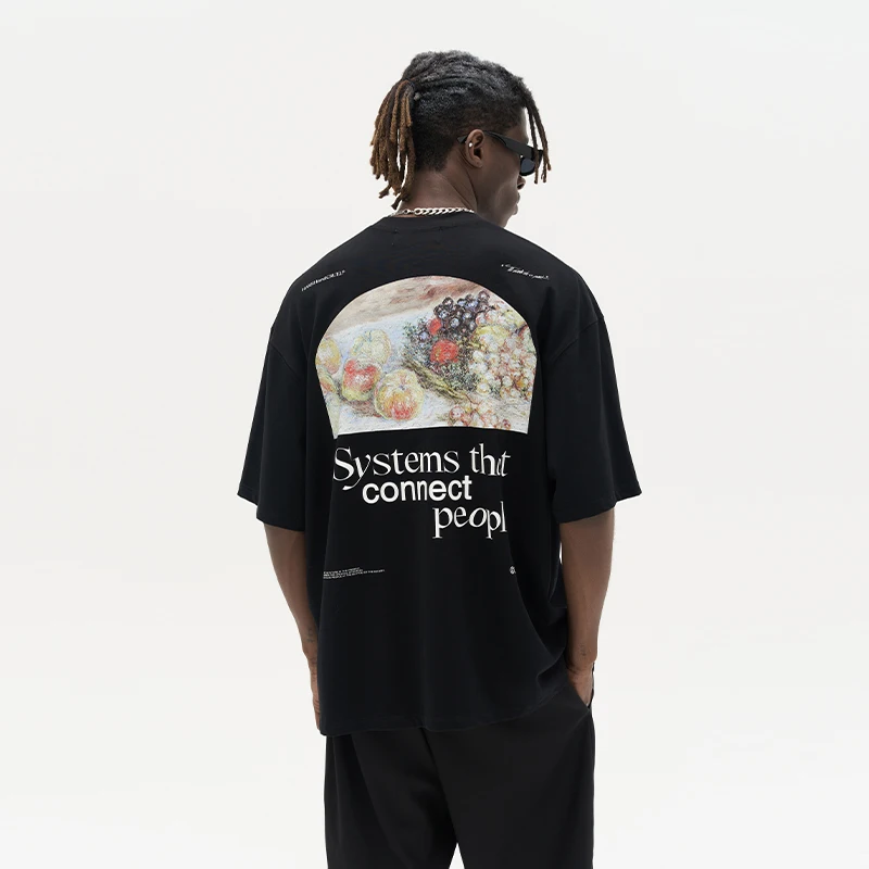 High quality unisex 100%cotton custom logo tshirt print brand private label custom oversize t shirt