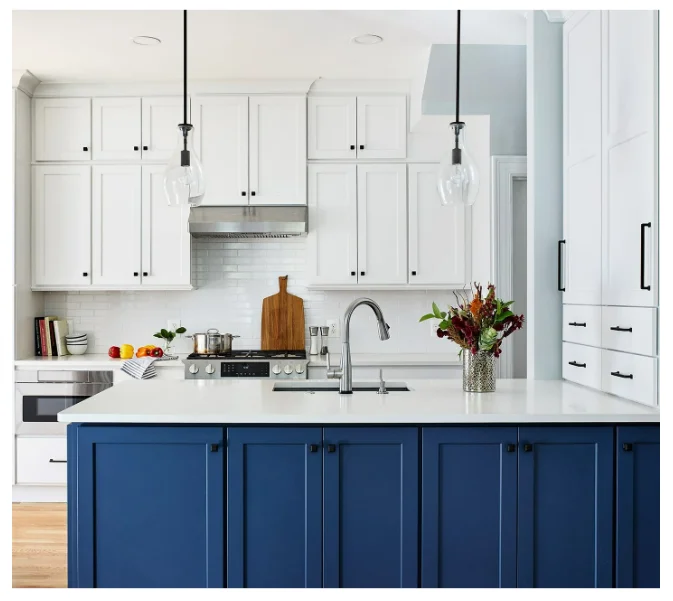 Factory Custom Make All Wood American Style Kitchen and Bathroom Cabinets for USA Wholesalers Contractors