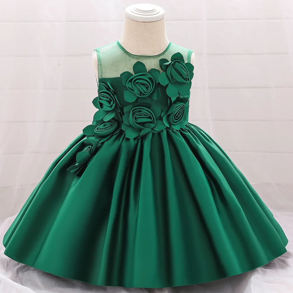 
Baby Girls Formal Wedding Party Evening Party Wear Dress Birthday Wear Gowns 