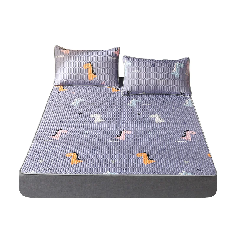 Hot sale lightweight latex bed sleeping pad breathable cooling folding summer sleeping mat