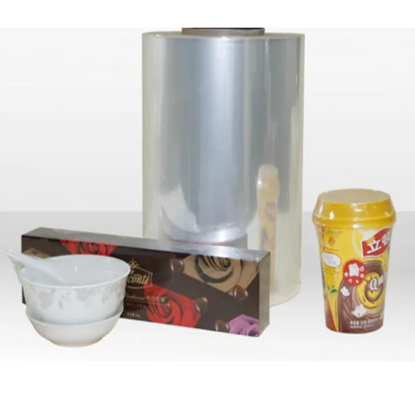 Heat Thermal Thermo Shrinkable PE PVC POF Plastic Film in Centerfolded Single Layer Tube Roll at High Quality