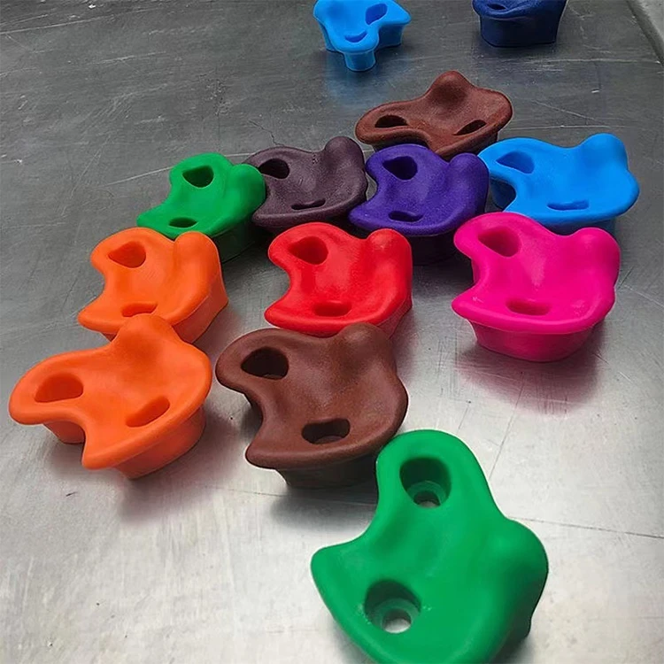 Qiao Qiao Indoor Outdoor Adventure Climbing Wall Stones Multi-color Bouldering Rock Climbing Holds