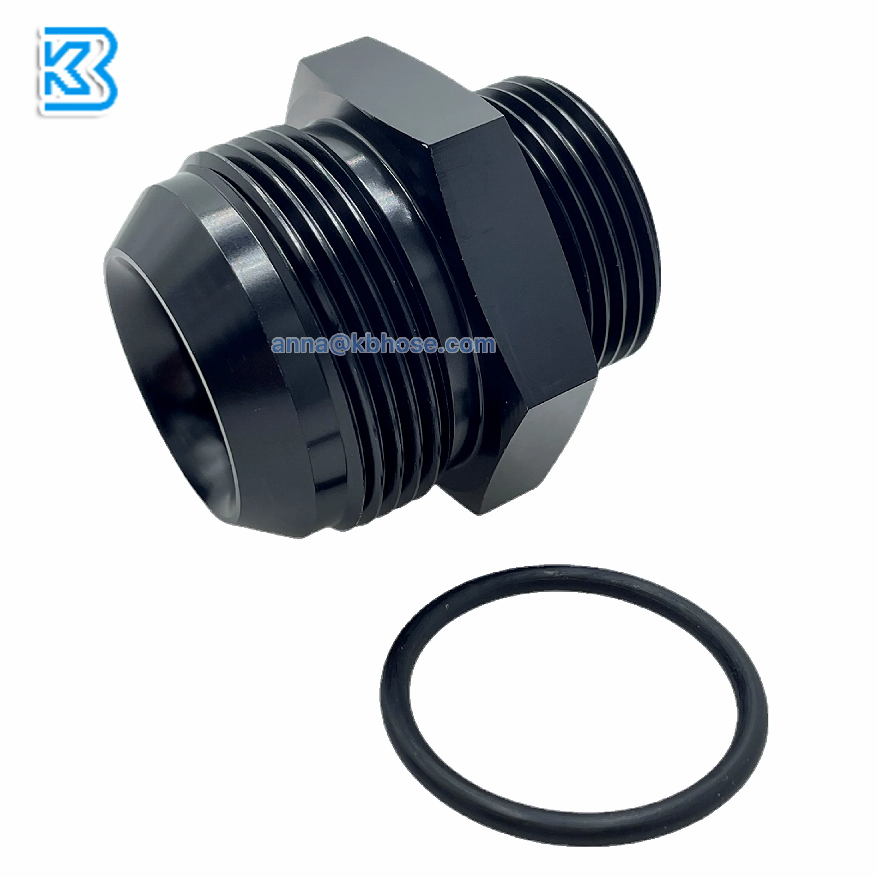 Автомобильный гоночный алюминиевый штуцер AN20 to -16 ORB для топливного насоса масляного и воздушного шланга переходник с уплотнительным кольцом