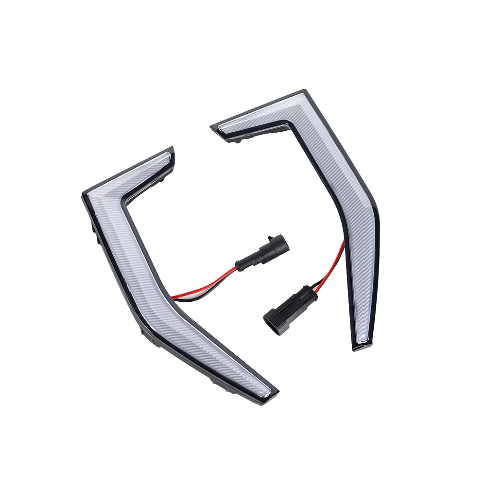 LED Front Signature Accent Light Grille Lamps For Kawasaki Teryx KRX 1000 2020 2021 2022