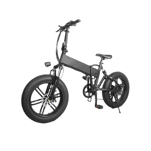 New 20-inch folding adult mountain bike with lithium-ion battery and 60V power bike