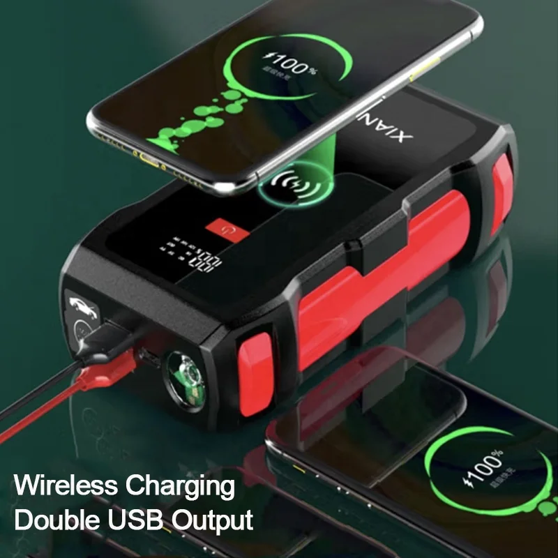 Manufacturer 12V Multi Function Portable Car Jump Starter Device Auto Battery Boost Jump Starter Portable Charger For Sale