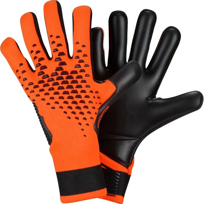 New High Quality Breathable Professional Latex Silicone Protective Finger Football Soccer Goalkeeper Gloves