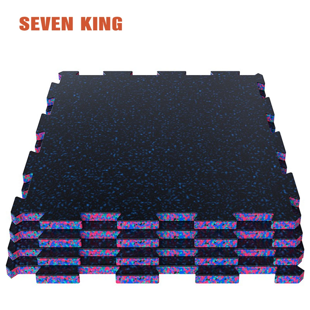 EPDM Interlocking Rubber Gym Floor Mats