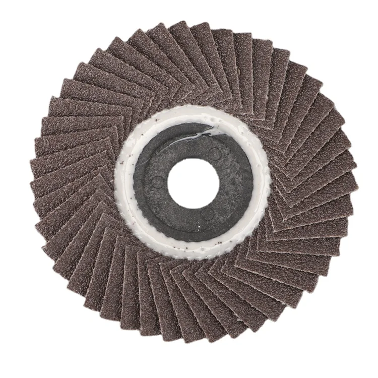 Abrasive Tools T27/T29 Sanding Flexible Flap Disc / Wheel Reinforced Fiberglass from Roughing to Finishing Phenolic Resin Accept