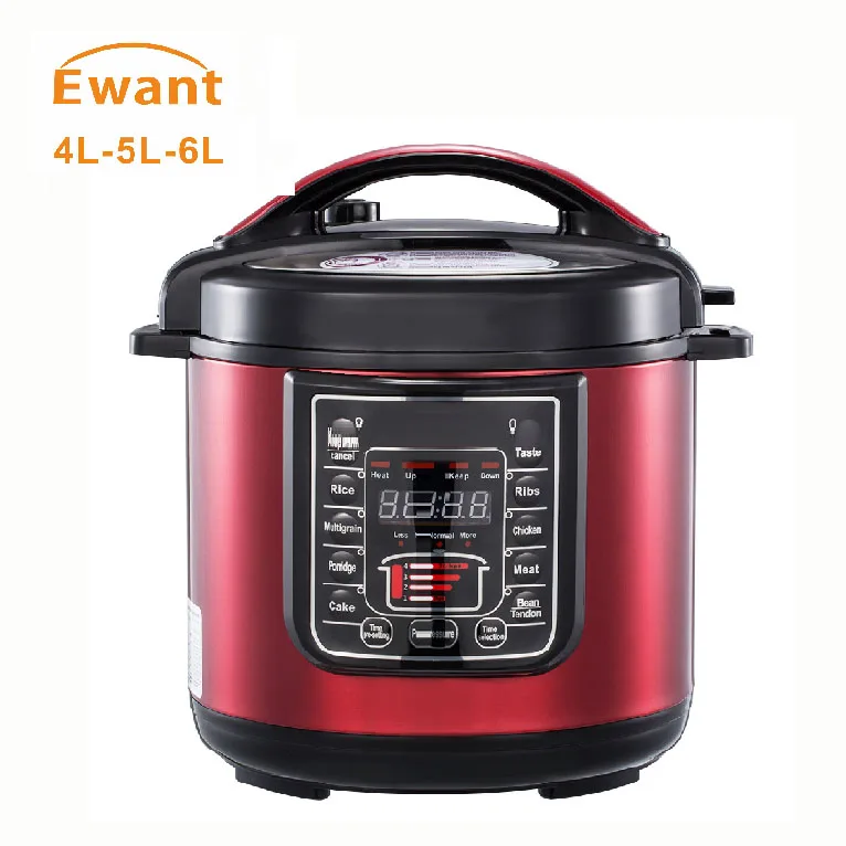 Ewant 5L 70kpa Smart Automatic Household Electric Turkey Commercial Stainless Steel Pressure Cooker
