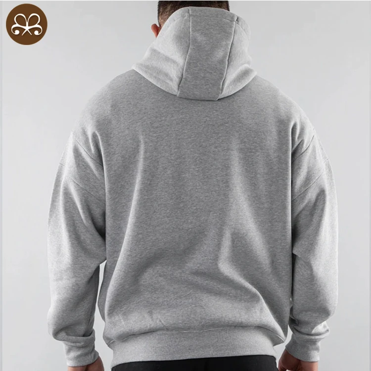 Luxury Quality Wholesale Manufacturer Pull Over Men Long Sleeves Plain Hoodie