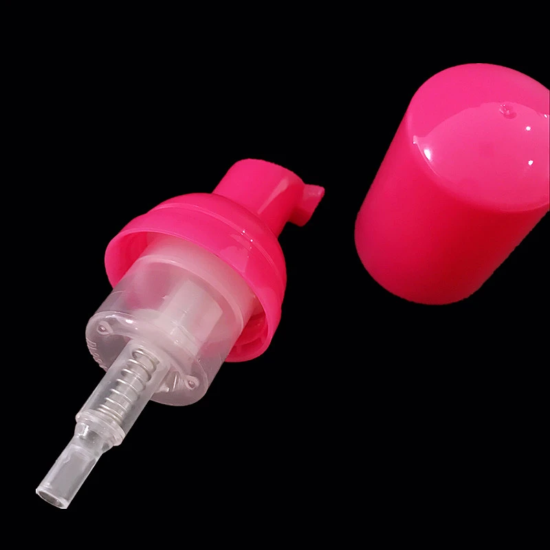 30mm plastic shampoo hand foam pump,foam soap pump  lotion pump for Bathroom Versatile