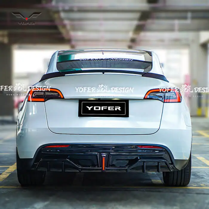 Спойлер Yofer для tesla модные задние крылья с удлиненным хвостом автомобильные запчасти аксессуары боди-комплект