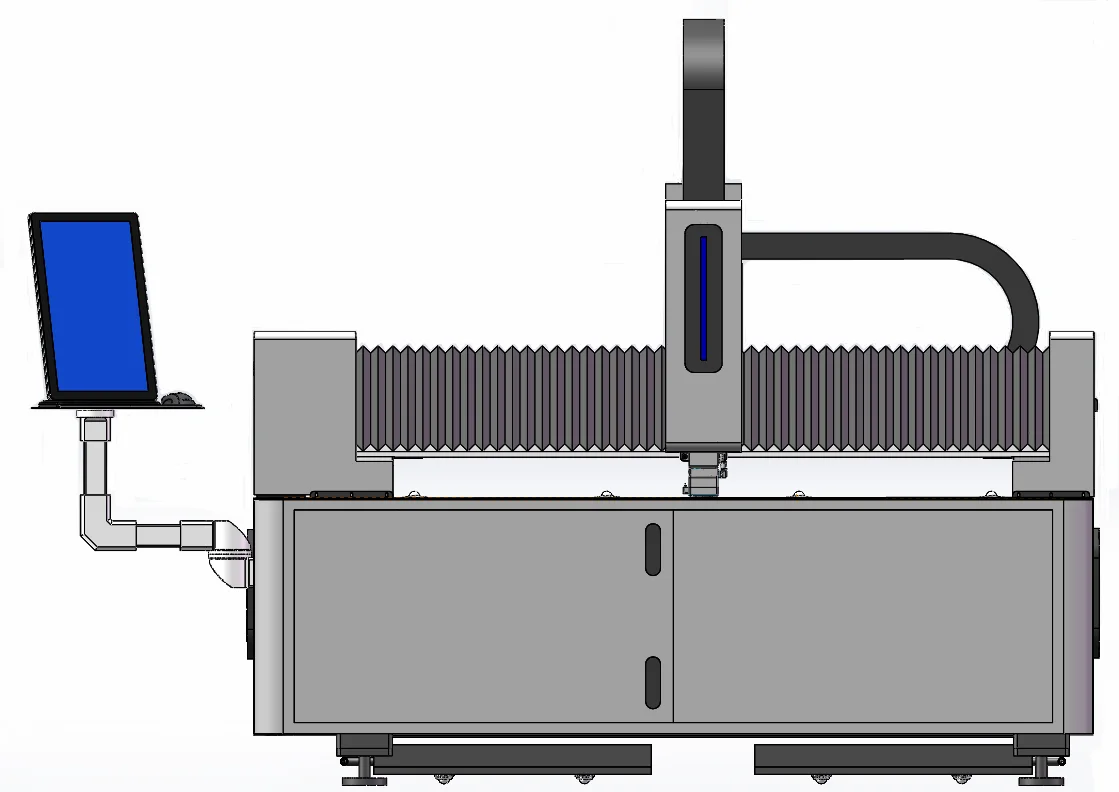 3000 Watt Fiber Laser Cutting Machine 3000x1500mm laser cutting machine