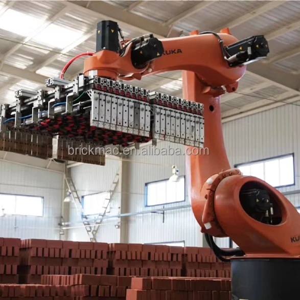 Laying Setting brick claw robot for Vertical Putting Heavy Load Ceramic Tile Floor Brick Stacking universal Robot Arm gripper