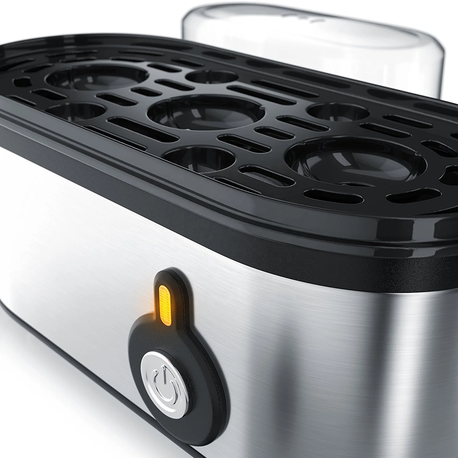 Mini Hard Boiled Egg Cooker Rapid Eggs Steamed 3pcs Capacity Electric Boiler Maker Egg Steamer