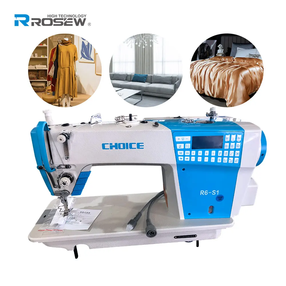 R6-S1 Computerized Single Needle Multi-Function Automatic Lockstitch Industrial Sewing Machine