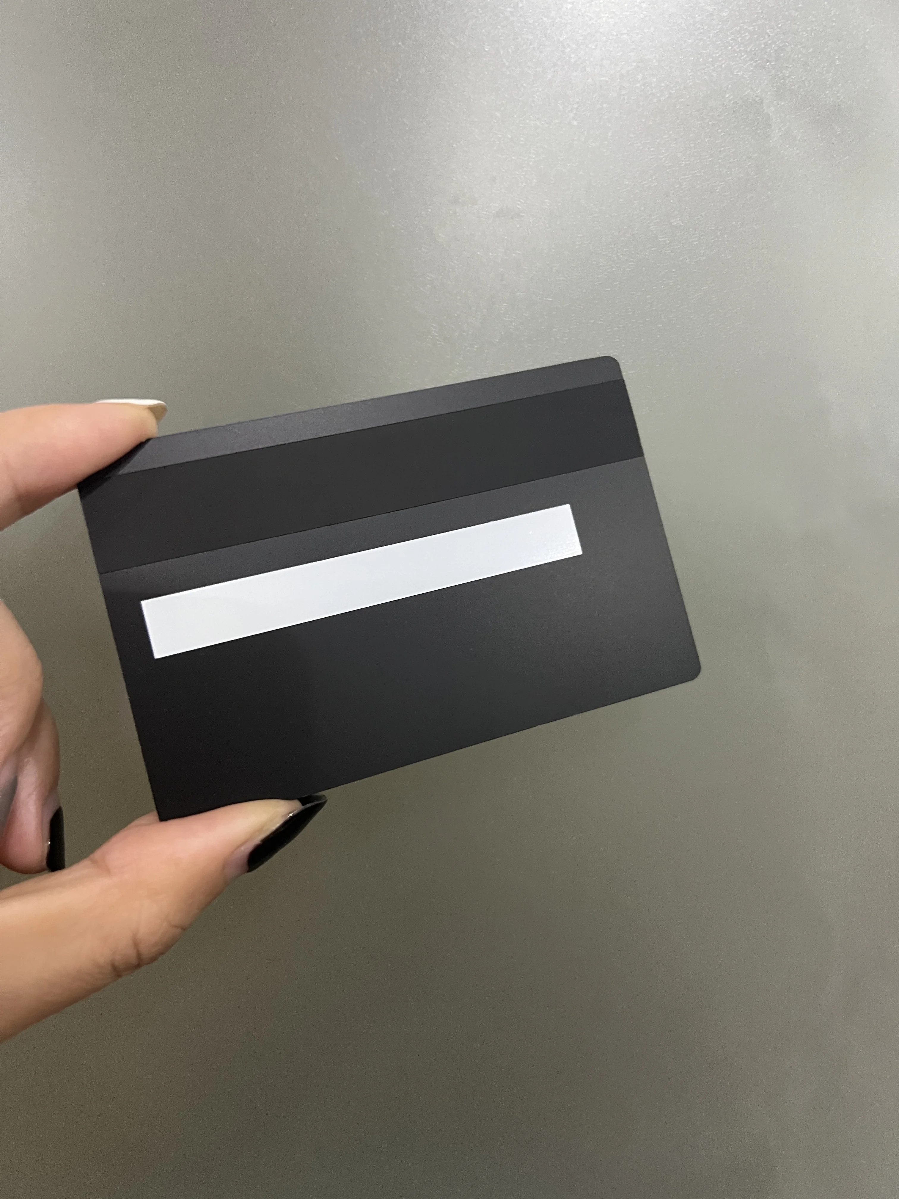 Customized Metal Blank Visa Credit Laser Engraved Metal Cards Blank Vise Debit Card Emv Chip In Stock Metal business card blank
