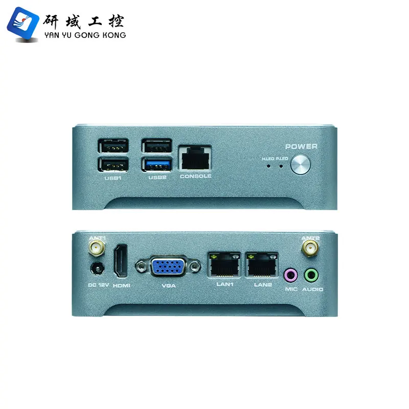  Мини-компьютер без вентилятора Nano dual lan USB3.0 NUC i5 промышленный ПК для бизнеса офиса школы или