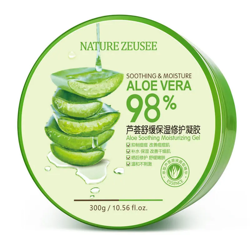 Bairunfu Factory Price Private Label Skin Care Forever Natural Skin Soothing Aloe Vera Gel for Face Bio Aloe Vera Gel