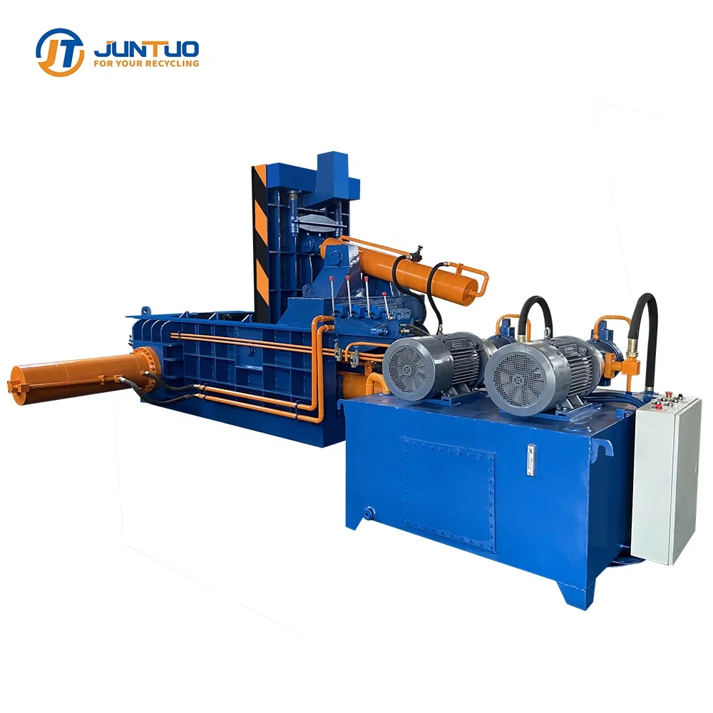 Y81F-250B Hydraulic Horizontal Scrap Metal Waste Baler Machine with water cooler