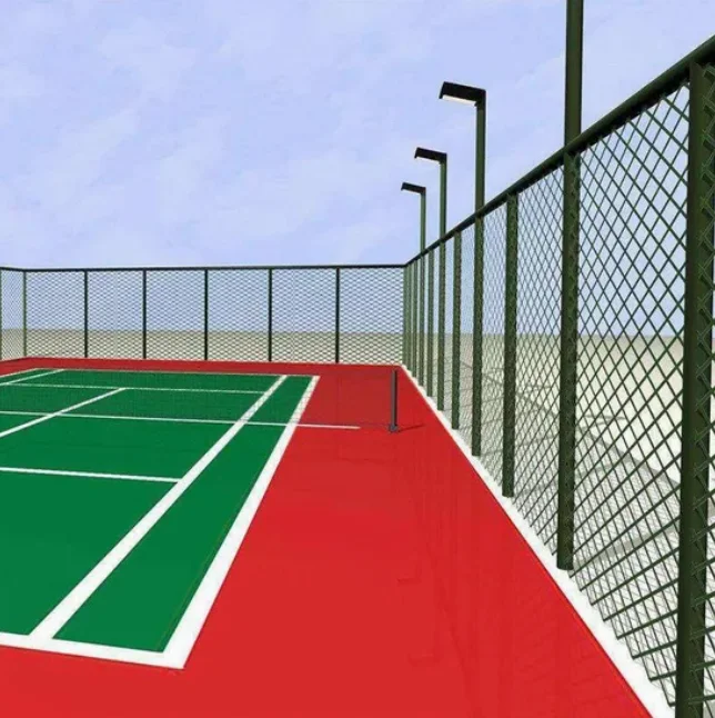 Enlio 4*3m Stadium Spliced Fence Purse Seine Soccer Field Security Partition Fence Multifunction Customized