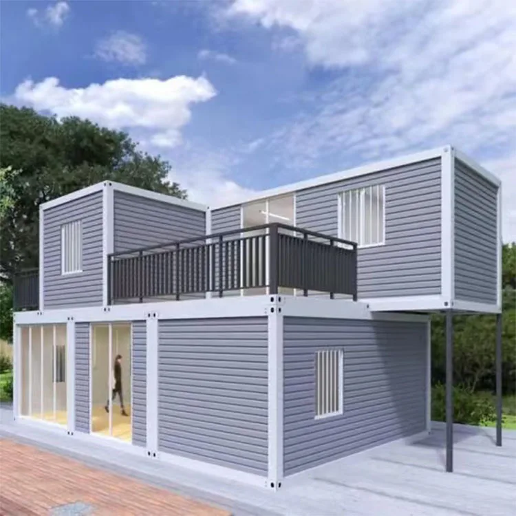 Big Size Luxury Modern Attractive Villa Prefab Detachable Container House Fashion Prefabricated Home