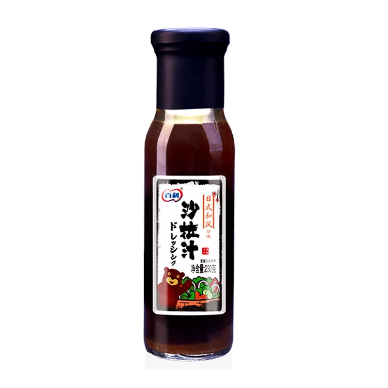 Wholesale Wafu Dressing 1.5L 230g 40g OEM BRC-A  IFS-A  Fat free Sugar free Authentic Japanese Flavor salad dressing