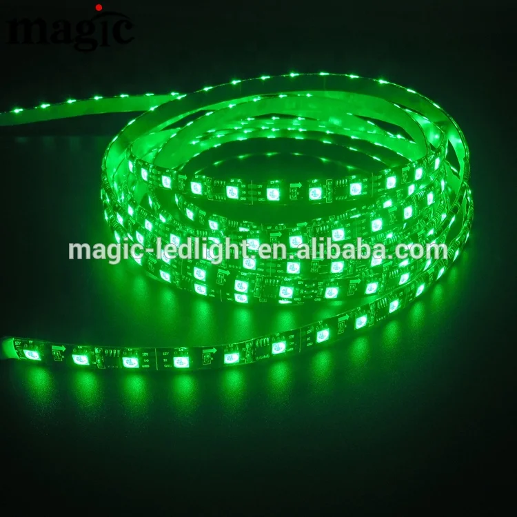 RGB 60LED 5050 пикселей IP67 IP68 IP65 Водонепроницаемый 24 В 12 Адресуемая WS2811 Светодиодная лента