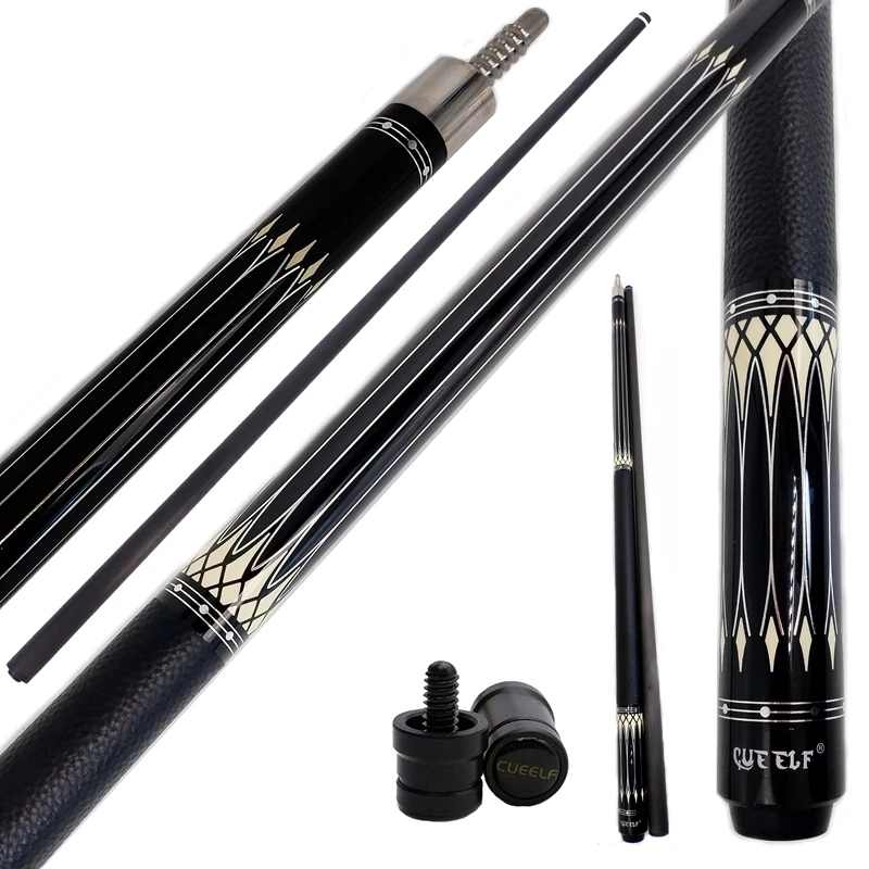 Cueelf billiard games accessoires carbon fiber billiards cue stick billiard shaft