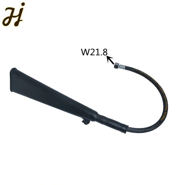 Hot sale PVC material 5KG CO2 fire extinguisher hose and horn