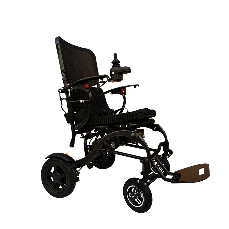 17KG Carbon Fiber Ultralight Electric Wheelchair CE Approved Lightweight Foldable Power Wheelchair