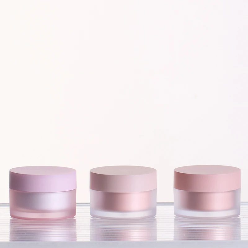 5g 15g 30g 50g Inventory square acrylic luxury cosmetic empty plastic bottle jar set eye cream jar cream plastic jars