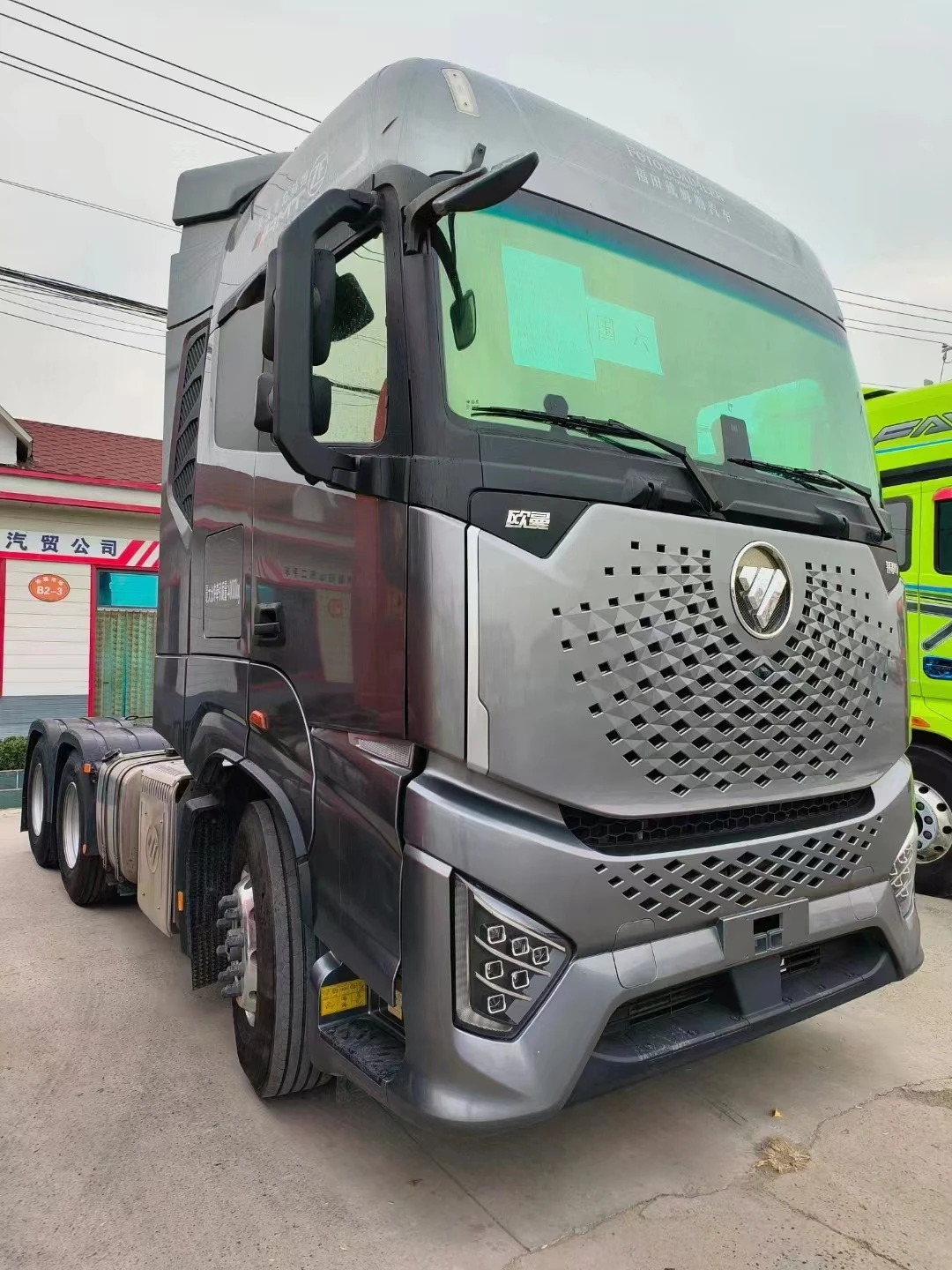 Second Hand Foton 6x4 Galaxy Tractor Truck для продажи Подержанный автоматический 10 Wheeler грузовик головка
