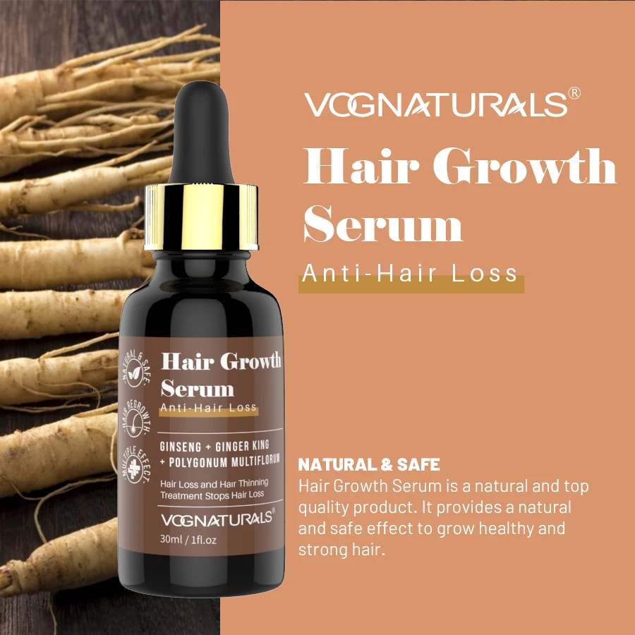 Собственная марка, более толстая, более здоровая, стимулирует рост волос, травяная Сыворотка для роста волос