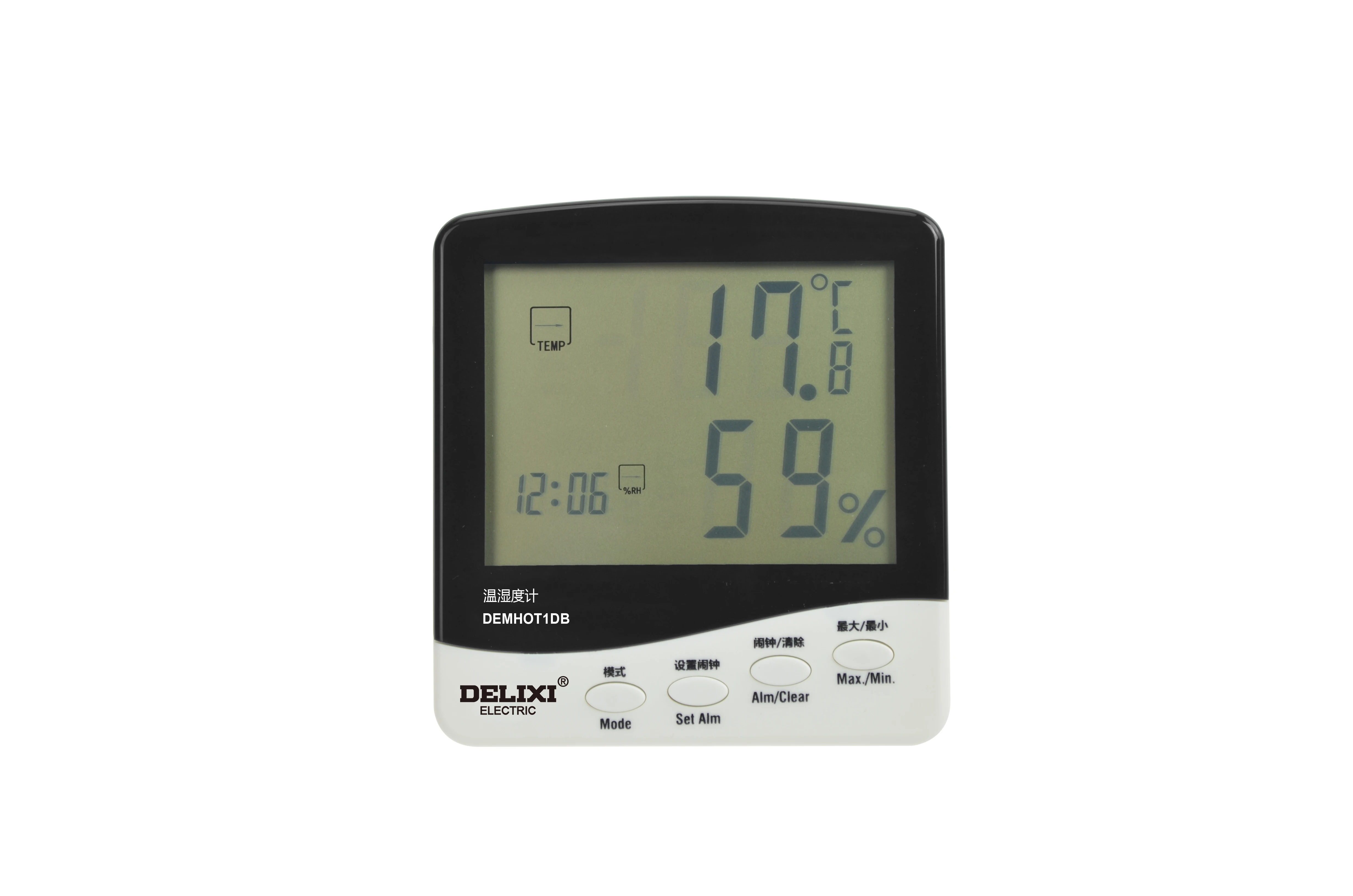 all-sun ETP101 Digital Thermo-hygrometer Dew-point Meter with Humidity Alarm thermometer Moisture meter