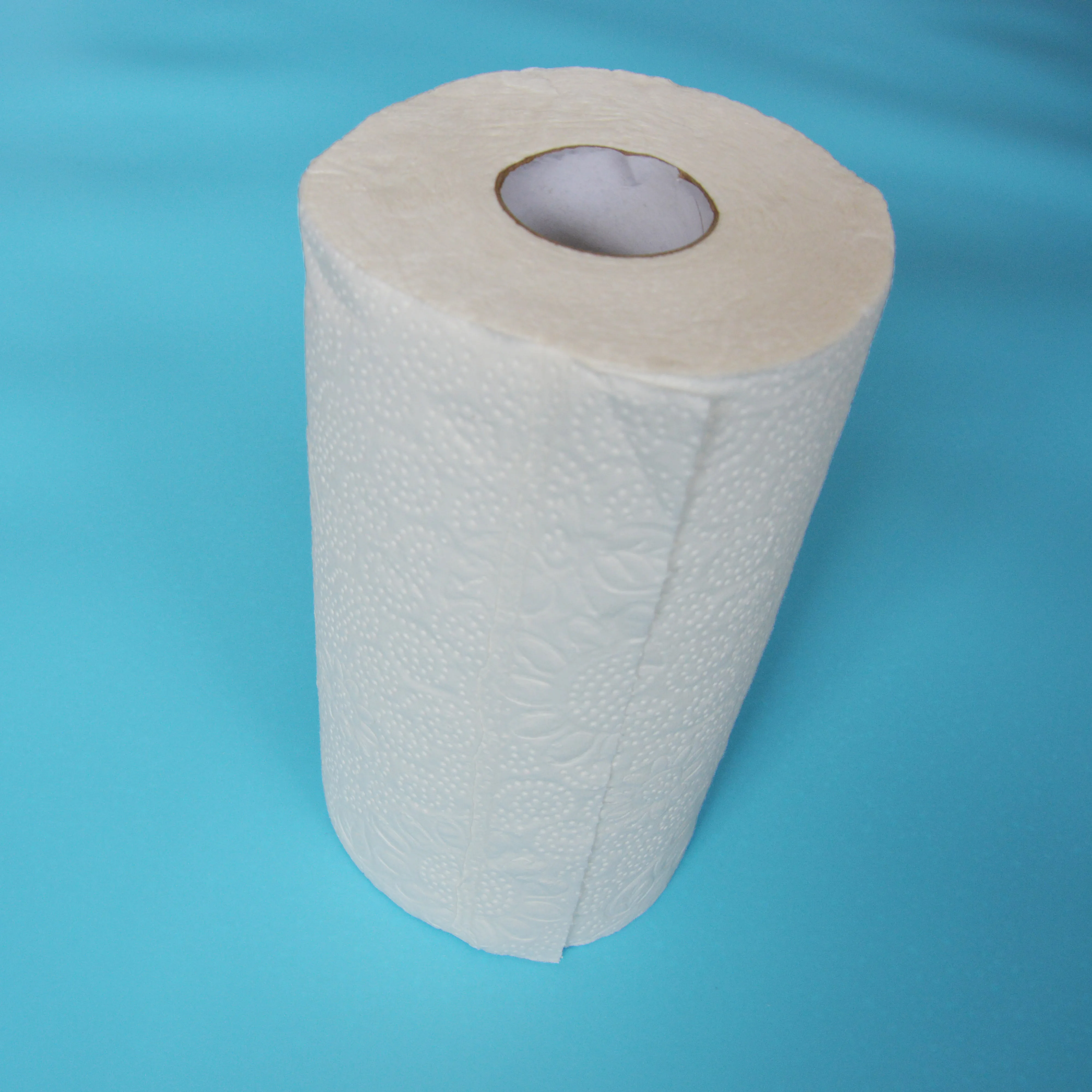 Big Roll Kitchen Paper Sheet Towel for and Hotel Virgin Wood Pulp Embossed