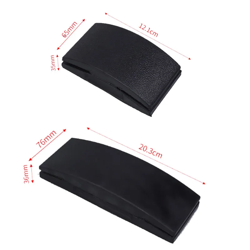 120x65mm Rubber Sandpaper Holder Sanding Disc Clip Backing Polishing Pad Hand sanding Block