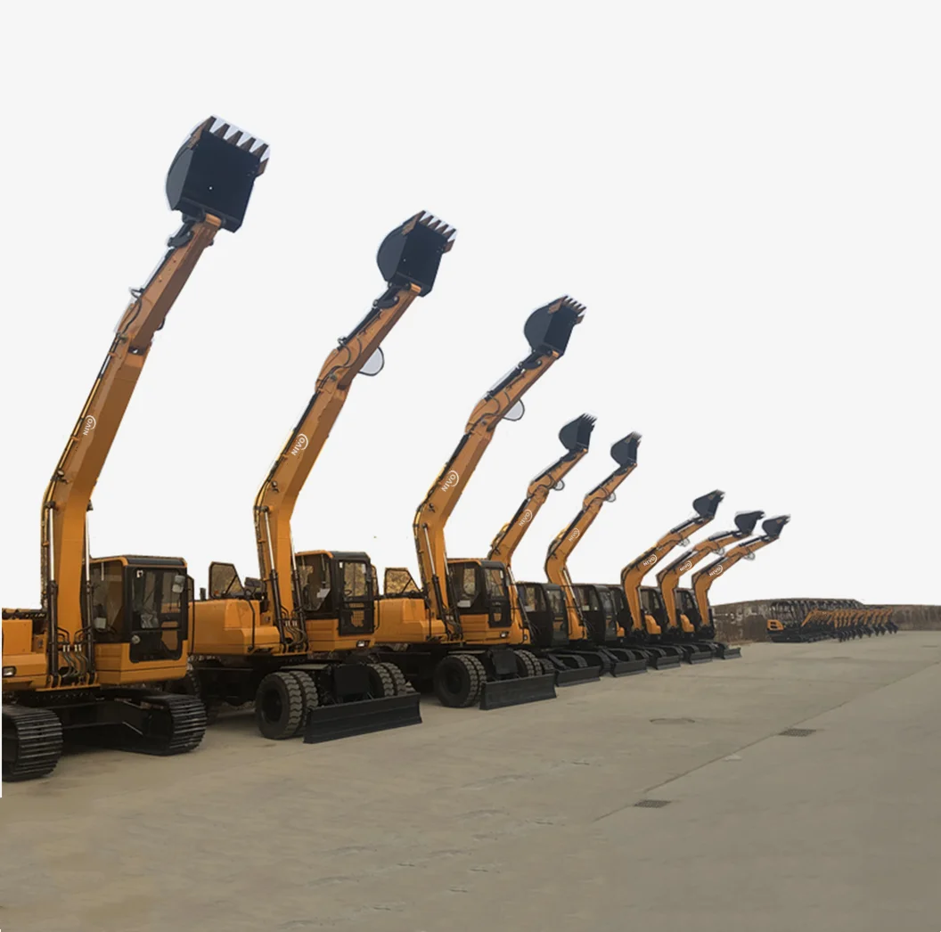 China NIVO High Quality Excavator 9 Ton Diggers hydraulic Crawler Excavators with cummins engine or parts
