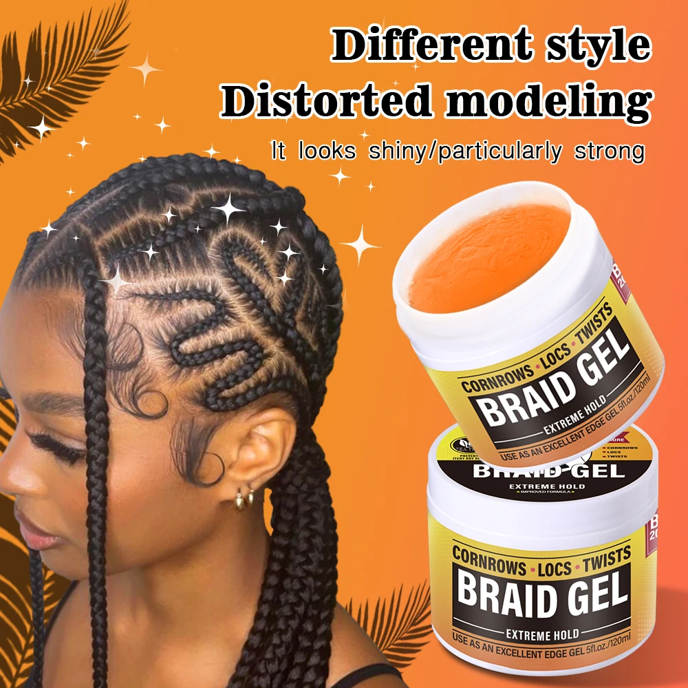 Organic Hair Styler Natural Hair Wax/Mousse/Wax Stick Styling Foam Hairstyle Sets