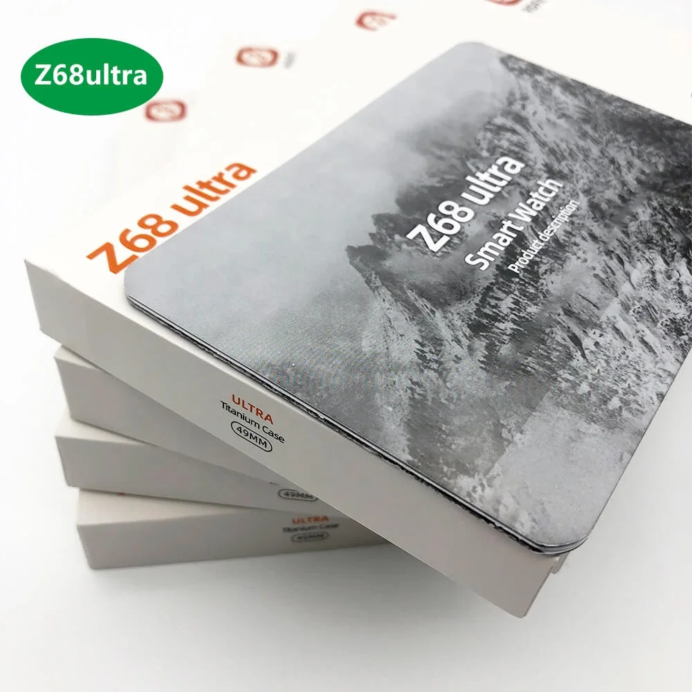 2022 New Arrival Series 8 Smart Watch Z68 ultra 2.05 Inch Colorful Full Screen Sport Modes Three Buttons NFC 49MM  PK HW8 ultra