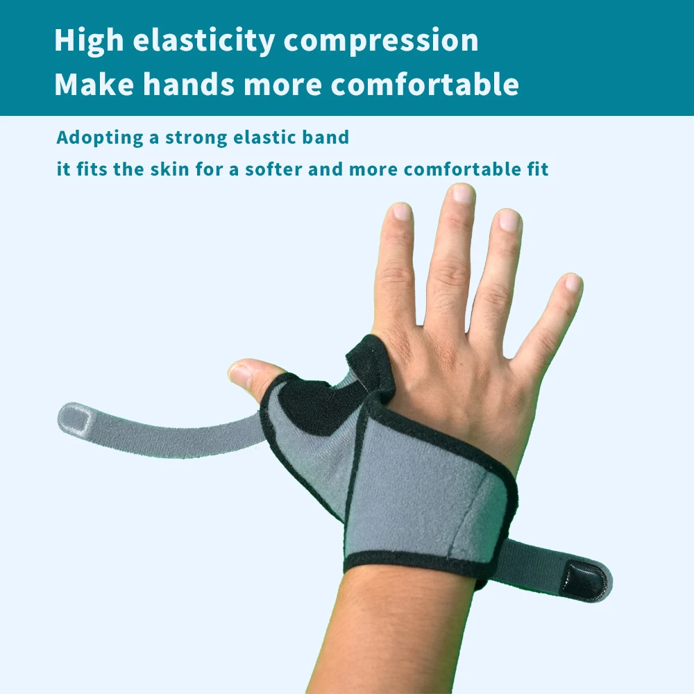 Medical Equipments Hot Selling Wholesale Adjustable  With Thumb Loop Thumb Brace Stainless Steel Ring Support Thumb Gloves