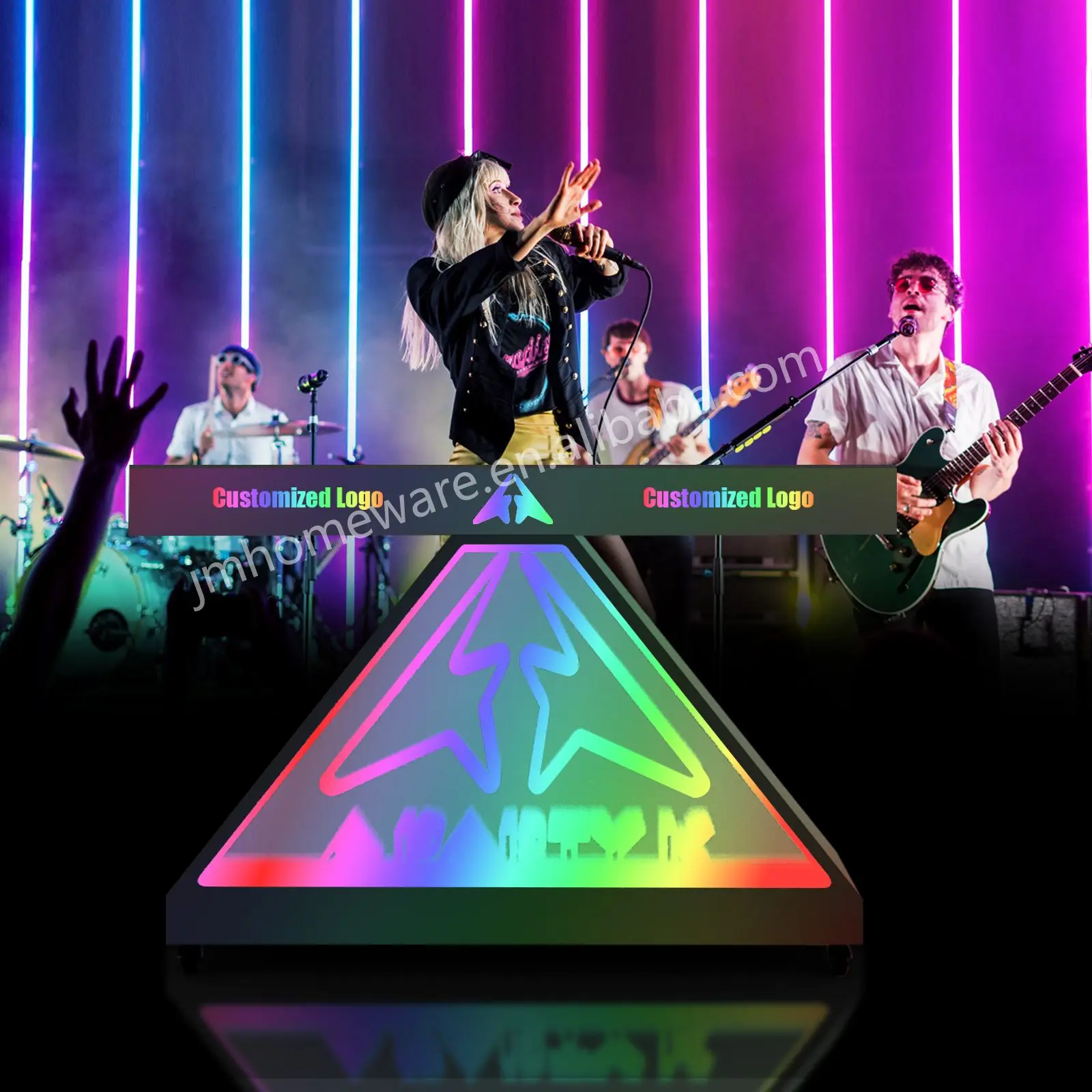 Светодиодные фонари дизайн портативный DJ Z Настольный кейс ферма стол Dj будка сцена для ночного клуба KTV бар