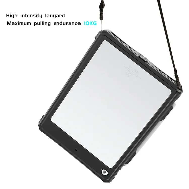 
2019 high quality tpu pc hard cover iP68 waterproof shockproof tablet case for iPad 10.2 