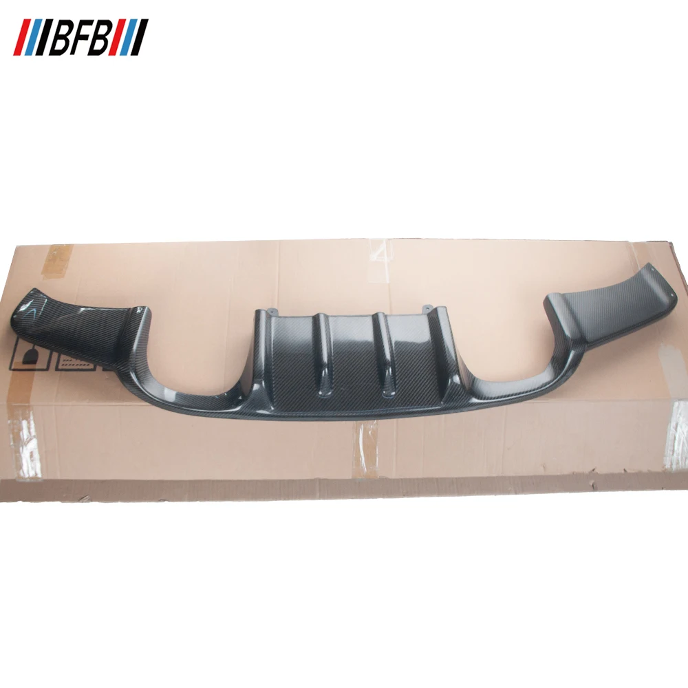 BFB Car Accessories Carbon Fiber Rear Lip Diffuser Bumper For BMW E92 M3 Coupe E82 2006-2013