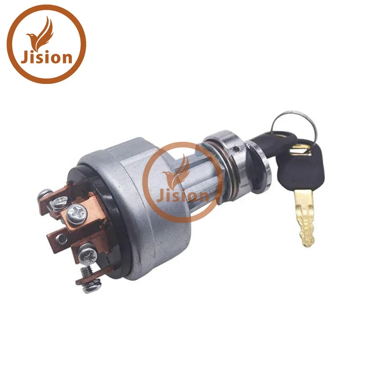 JISION E320B Excavator 6 Lines Ignition Keys Switch 7Y-3918 7Y3918