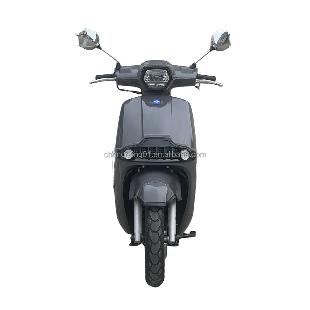 Factory Direct Sale Adult Scooter 4-stroke Air-cooling Gasoline Motorcycle 2-person Moped 85KM/H 125cc Gas Scooter (BELLA A)