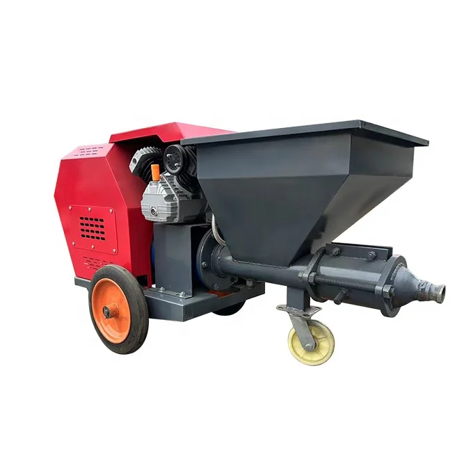 Wet concrete spraying machine Concrete injection pump Cement mortar spraying machine