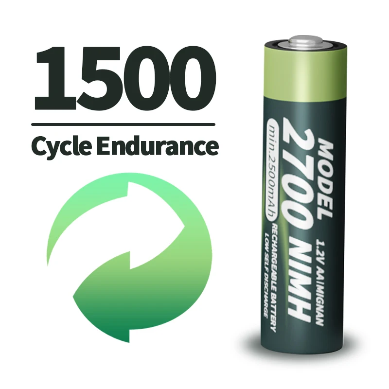 Rechargeable Environmentally Friendly Microphone Camera Door Lock Toy Car 2700mAh Nickel Hydrogen Battery